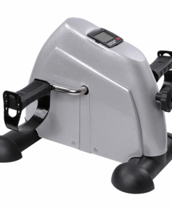 2-in-1 Multifunctional Cardio Machine with LCD Display - Silver