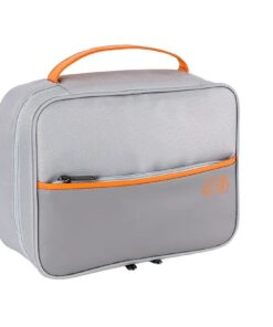 2-Layer Travel Organizer - Electronics - Accessories - Cables Chargers Bag - Grey