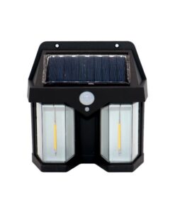 2 LED Waterproof Outdoor Solar Infrared Sensor Wall Lamp (15cm)