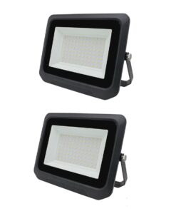 2 Pack 200W LED Flood Light Outdoor IP65 Waterproof