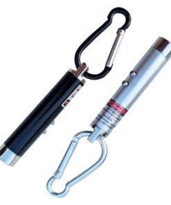 2 Pack | 3 in 1 Laser Toy for Cats- Silver & Black Lasers