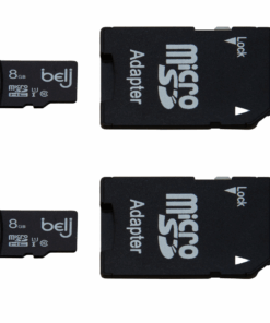 2 Pack 8GB Micro SDHC Memory Card with SD Card Adaptor 80MB/s