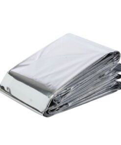 2 Pack Emergency Blanket Outdoor Survival Thermal Blanket - 130x210 cm