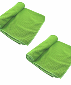 2 Pack Instant Cooling Towel - Green