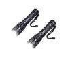 2-pack LED Flashlight Rechargeable Tactical Waterproof Torch- 5Light Mode