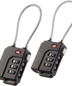 2 Pack Luggage Locks Suitcase Baggage LocksTSA Locks, Combination Locks
