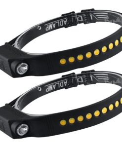 2 Pack Multi-function LED Rechargeable Head Lamp Motion Sensor Head Lights