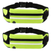 2 Pack - Running Belt Fanny Pack Waist Bag / Waist pack - Green