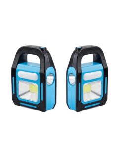 2 Pack USB/Solar Powered Rechargeable Lamp