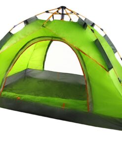 2-Person Water-Resistant Instant Camping Tent with Carry Bag - 205 x 130cm - Apple Green