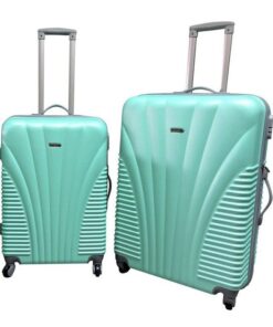2 Piece Blue Star Luggage Set - Applegreen