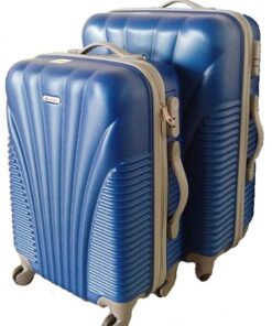 2 Piece Blue Star Luggage Set - Blue