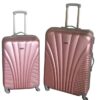 2 Piece Blue Star Luggage Set - Rose Gold