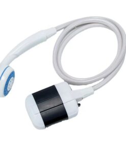 2 Piece Camping Portable USB Rechargeable Shower Head With Water Pump