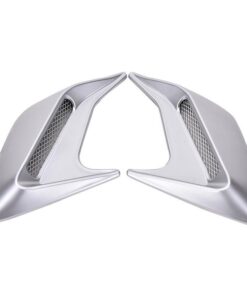 2 Piece Car Simulation Side Vents - Silver