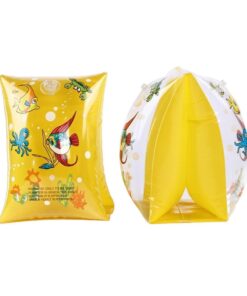 2 Piece Child Swimming Inflatable Arm Bands - Yellow