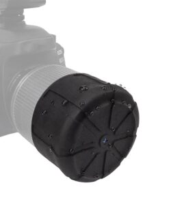 2 Piece Dustproof Silicone Lens Cover for DSLR 65mm-110mm