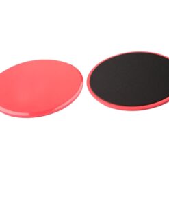2 Piece Exercise Sliding Gliding Discs Fitness Sliders - Red