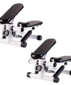 2 Piece Exercise Stepper with Resistance Digital Display