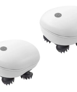 2 Piece Handheld Infrared Scalp Massager