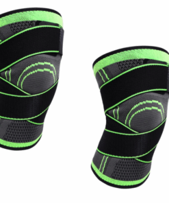 2 Piece Knee Brace, Protective Knee Support - Unisex - M