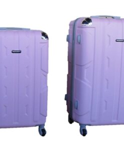 2 Piece Luggage Set - 26" 22" - Light Pink