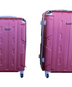 2 Piece Luggage Set - 26" 22" - Red