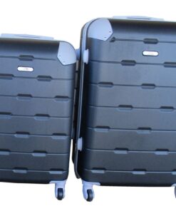2 Piece Luggage Set - Black