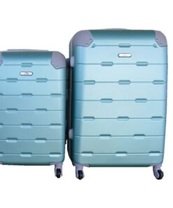 2 Piece Luggage Set - Light Blue
