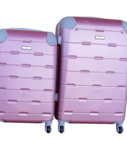 2 Piece Luggage Set - Pink