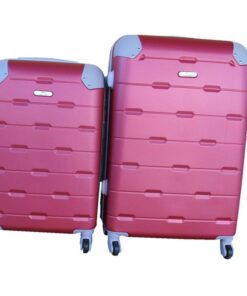 2 Piece Luggage Set - Red
