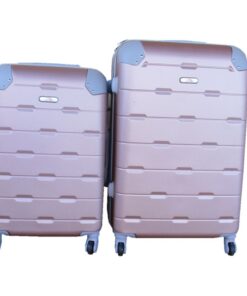 2 Piece Luggage Set - Rose Gold