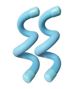 2 Piece Portable Strength Training Running Weight Bracelet Stick - Blue