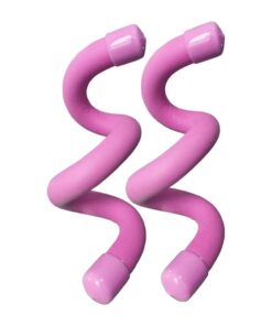 2 Piece Portable Strength Training Running Weight Bracelet Stick - Pink