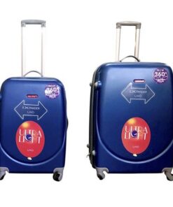 2 Piece Premium Luggage Set - Blue