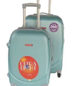 2 Piece Premium Luggage Set - Dark Green