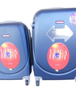 2 Piece Premium Luggage Set - Navy