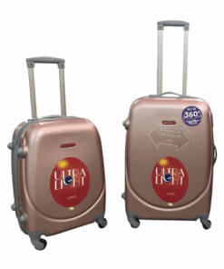 2 Piece Premium Luggage Set - Rose-Gold