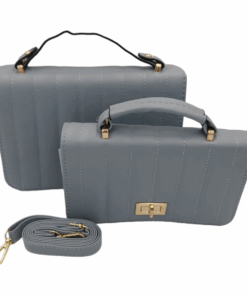 2-Piece Sling Bag Crossbody Handbags for Women Everyday Shoulder Bags - Sky Blue