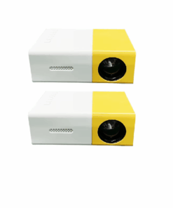 2 Piece Small Pocket 1080P LED Projector 2m Distance With Speaker