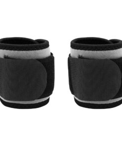2 Piece Wrist Support Sports Fitness Wrist Guards Fixed Bandage Protection - Grey