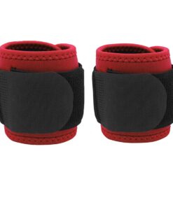2 Piece Wrist Support Sports Fitness Wrist Guards Fixed Bandage Protection - Red