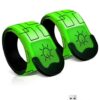 2 PieceLED Armband USB Rechargeable Safety Light for Runners High Visibility