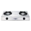 2 Plate Gas Stove Stainless Steel