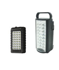 2 Powerful Magneto Combo Electricity and Solar Rechargeable LED lamp/light