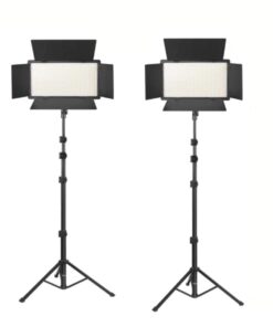 2 Rechargeable Photo & Video LED Light Kit-Pro LED 800