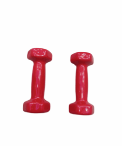 2 Red Workout Dumbells- 1kgs
