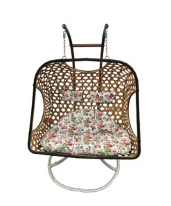 2-Seater Outdoor Swing Hammock Chair with Cushions