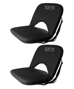 2 x 5by5 Padded Stadium Chair With Back Support-600D Waterproof Oxford Nylon