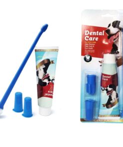 2 x Dog Dental Care Kit Dog Cat Pet Toothpaste Toothbrush